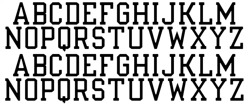 Nuport font Örnekler