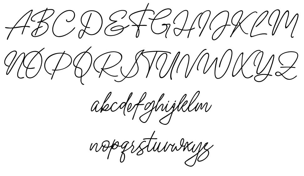 Nura Asyifa font Örnekler