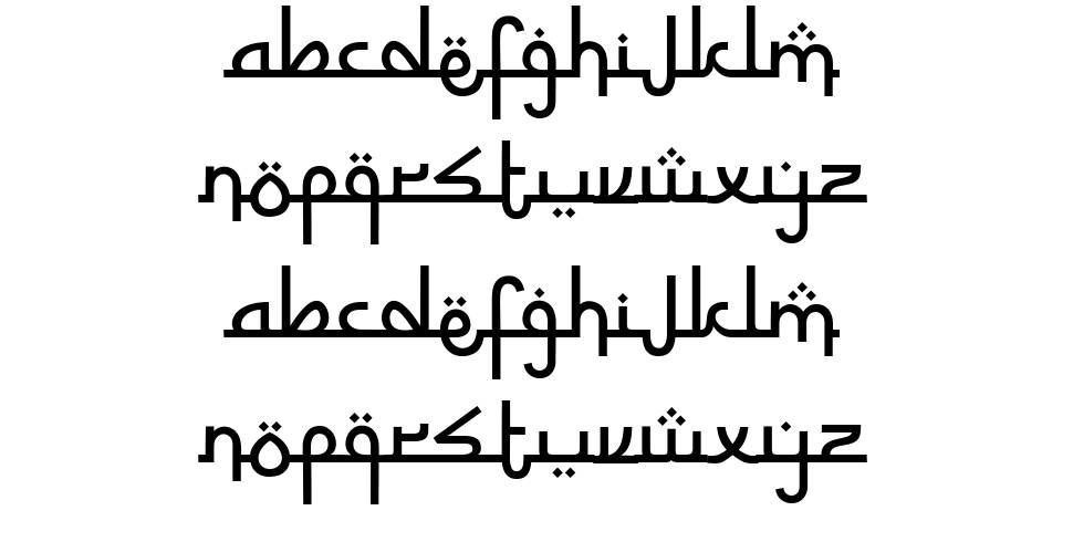 Nurkholis フォント 標本