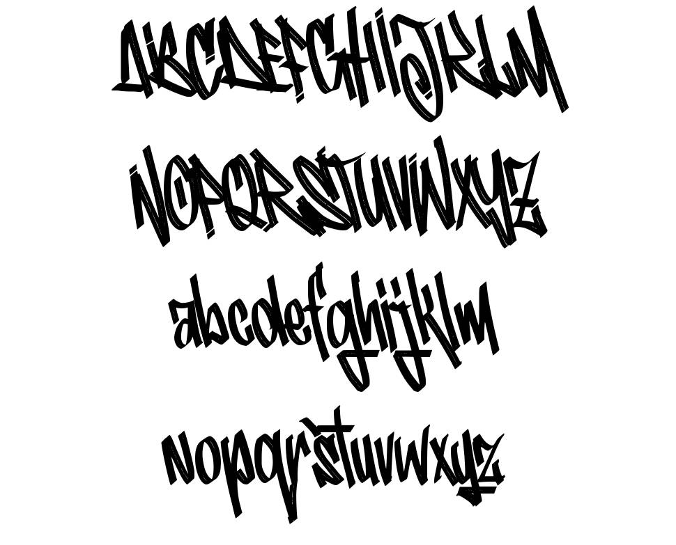 Nutty Noisses font specimens
