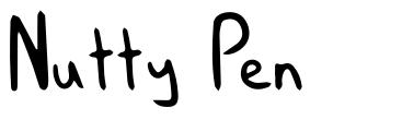 Nutty Pen шрифт
