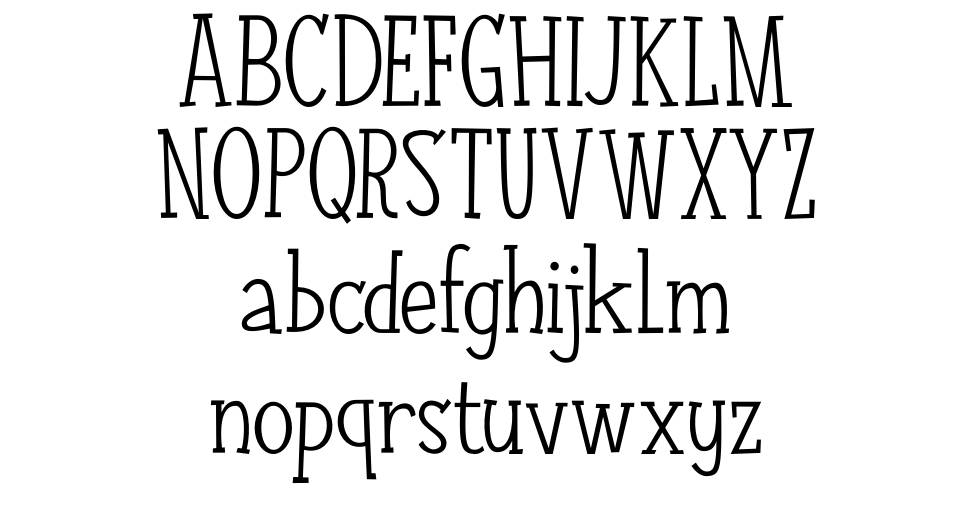 Nuuk 字形 标本