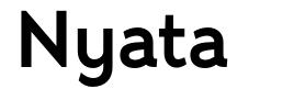Nyata フォント