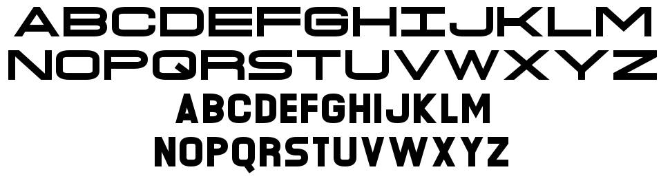 O.K. Retro font Örnekler