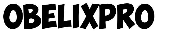 ObelixPro フォント