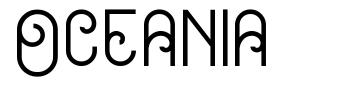 Oceania font