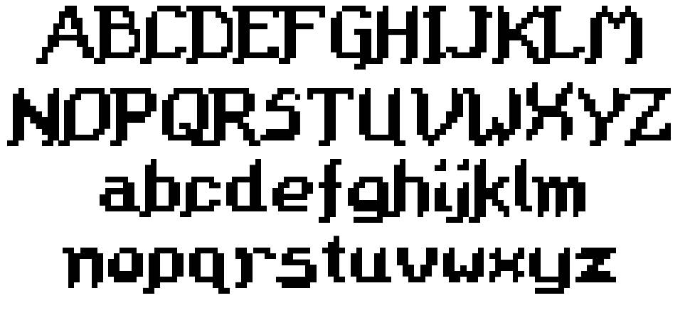 Octavius 字形 标本