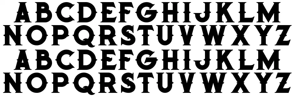 Octopus font Örnekler