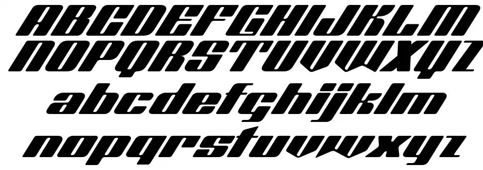 Octuple Maxfont specimens