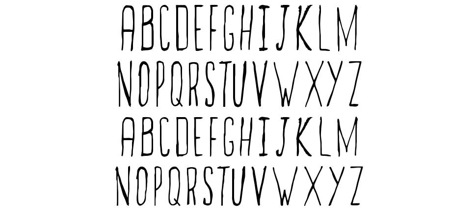 Oddity font Örnekler