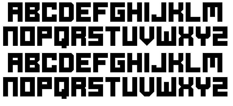 Ode to Idle Gaming font specimens
