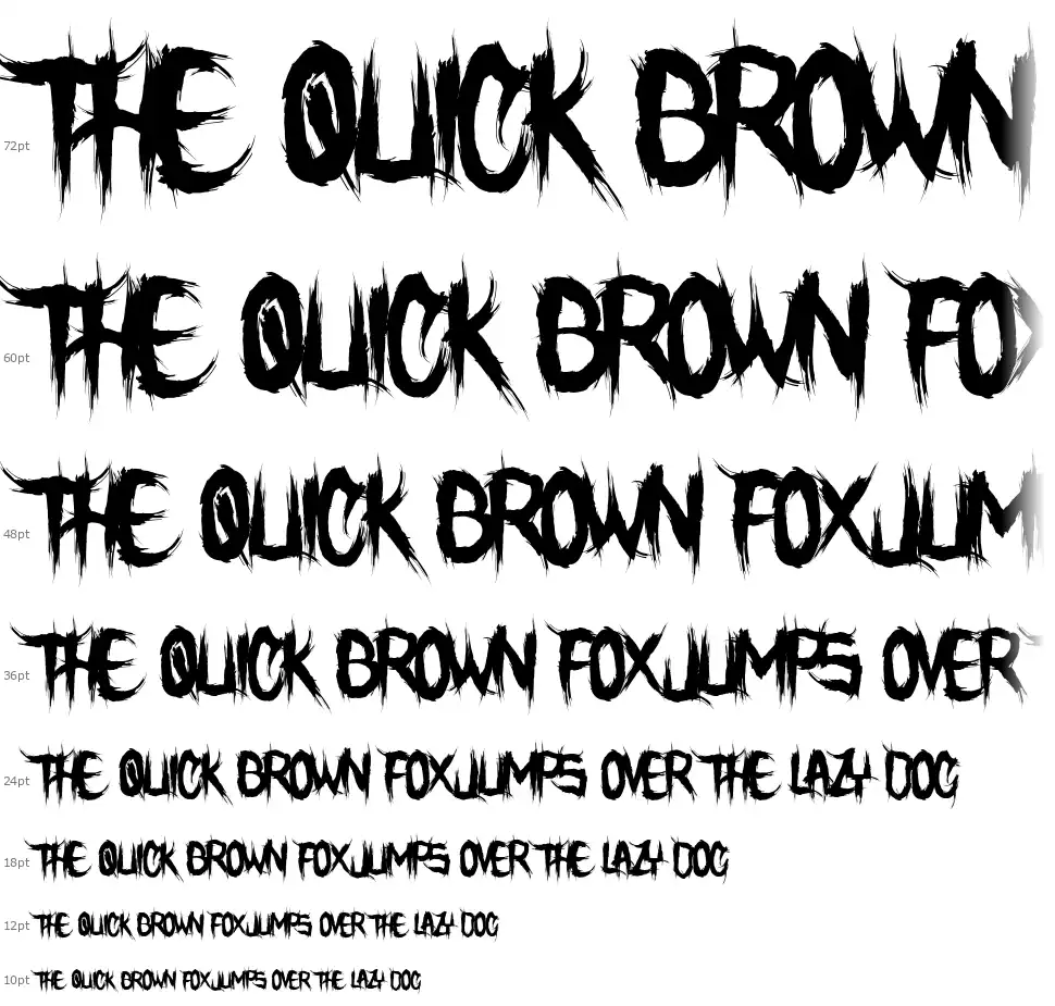 Ode To Murderfont waterfall
