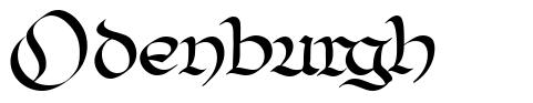 Odenburgh 字形
