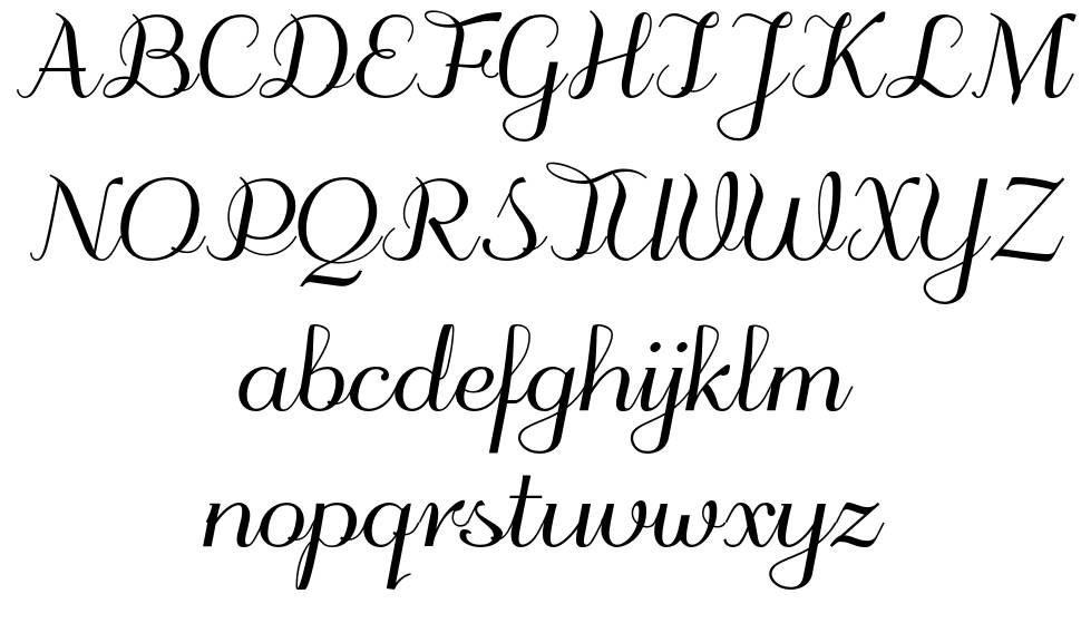 Odstemplik font specimens