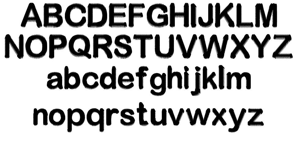 Odywss font Örnekler