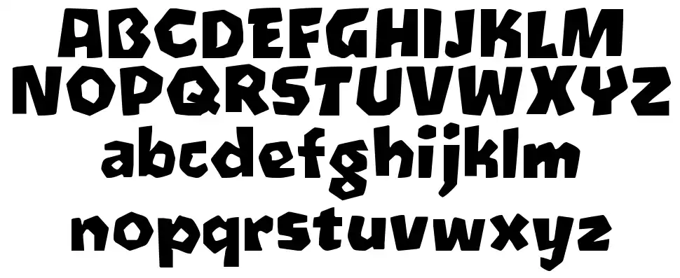 Oetztypefont specimens
