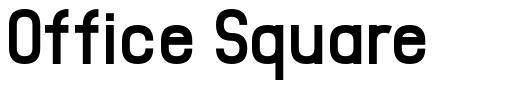 Office Square 字形