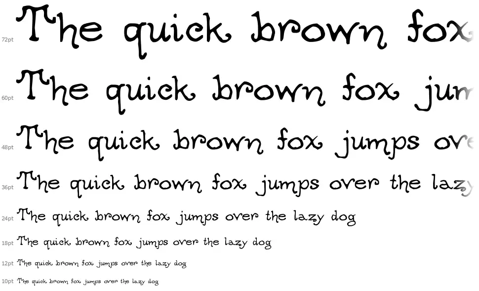 Ogdred Weary font by FontRiver
