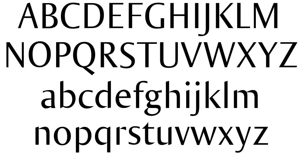 Ogirema font specimens