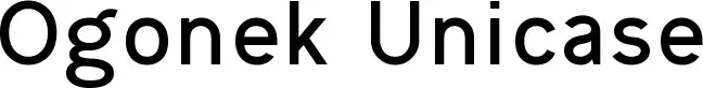 Ogonek Unicase