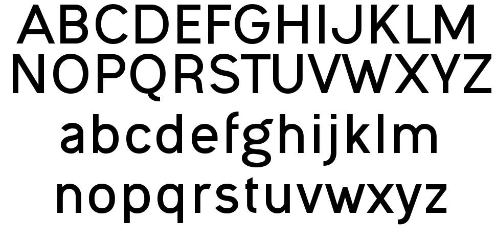Ogonek Unicase フォント 標本