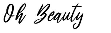 Oh Beauty font