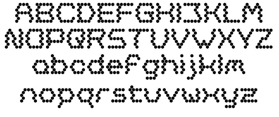 Oh, Beehive! font specimens