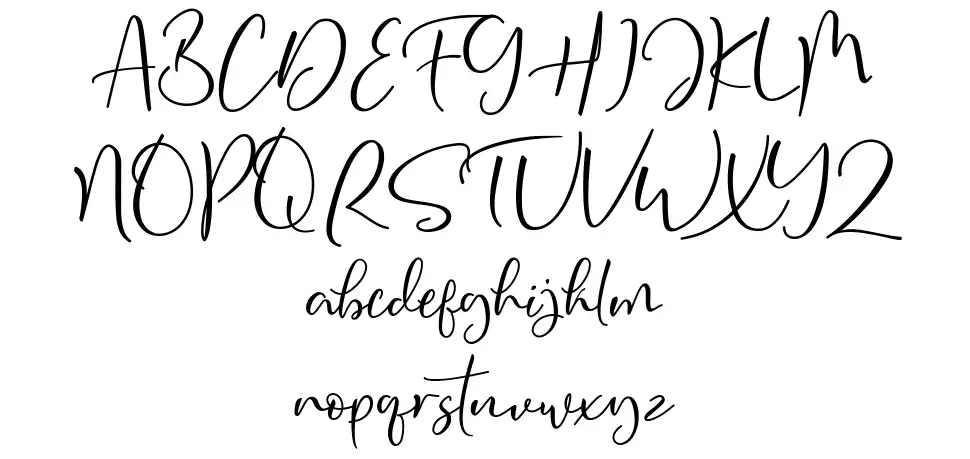 Oh Twenty schriftart vorschau