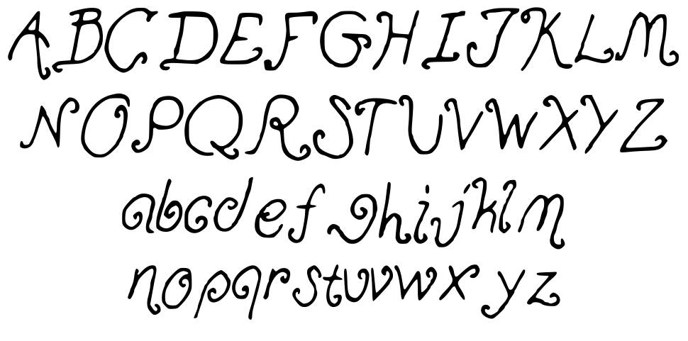 Ohmai font Örnekler