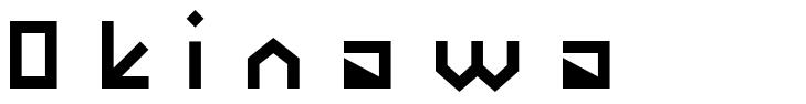 Okinawa font