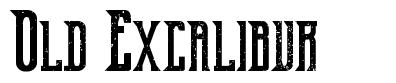 Old Excalibur 字形