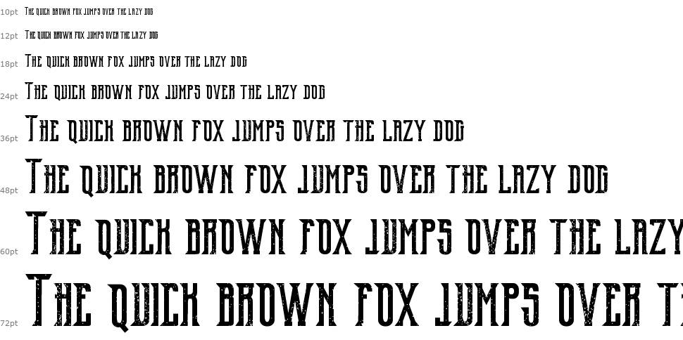 Old Excalibur font Waterfall