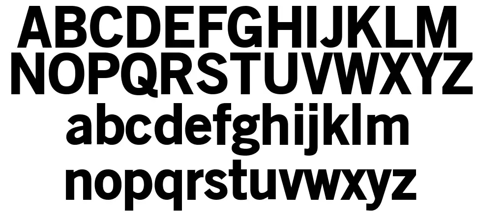 Old Sans Blackfont specimens
