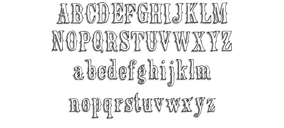 Olde Barnsby font by Xerographer Fonts | FontRiver