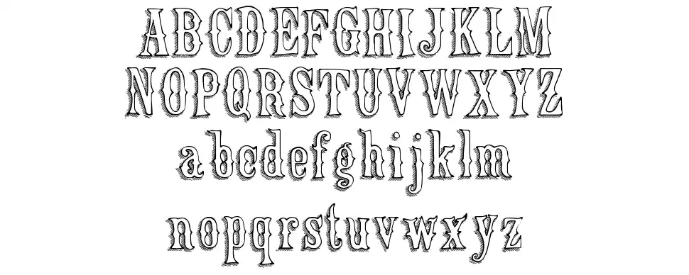Olde Barnsbyfont specimens