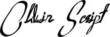Oldwin Script