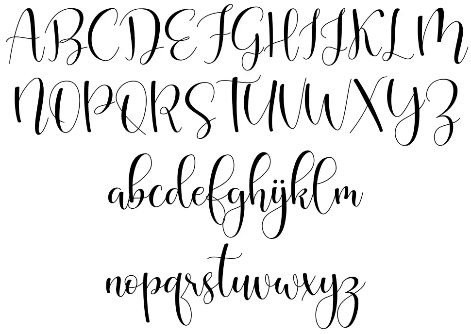 Oliver Sophie Schriftart zum kostenlosen Download