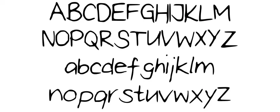 Olivia Scriptfont specimens