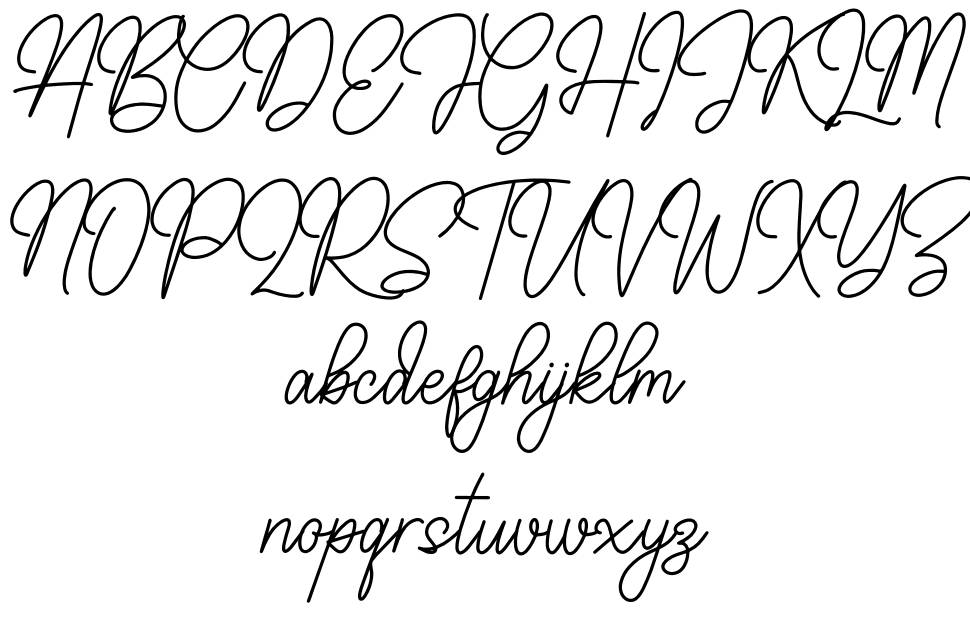 Oluwatobiloba font Örnekler