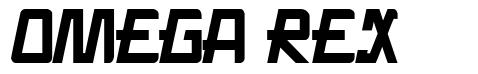 Omega Rex шрифт