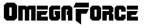 OmegaForce шрифт