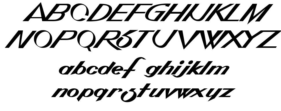 Ominus font specimens