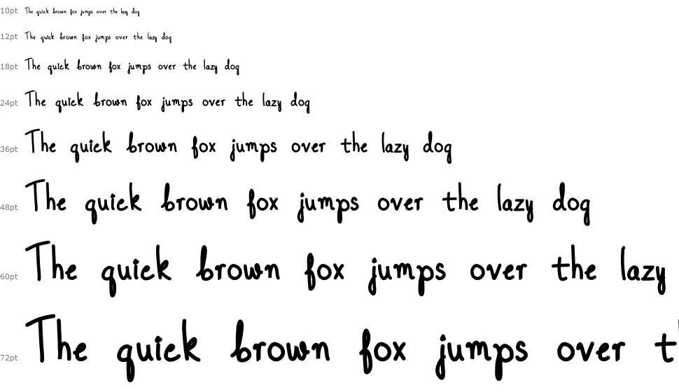 Once Upon A Dream font Waterfall