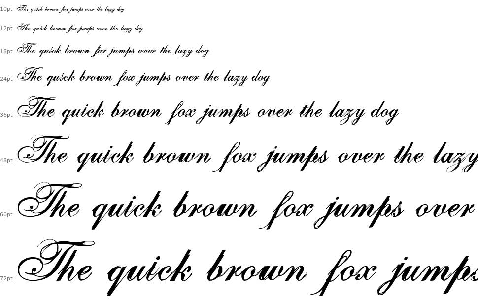One Fell Swoop font Waterfall