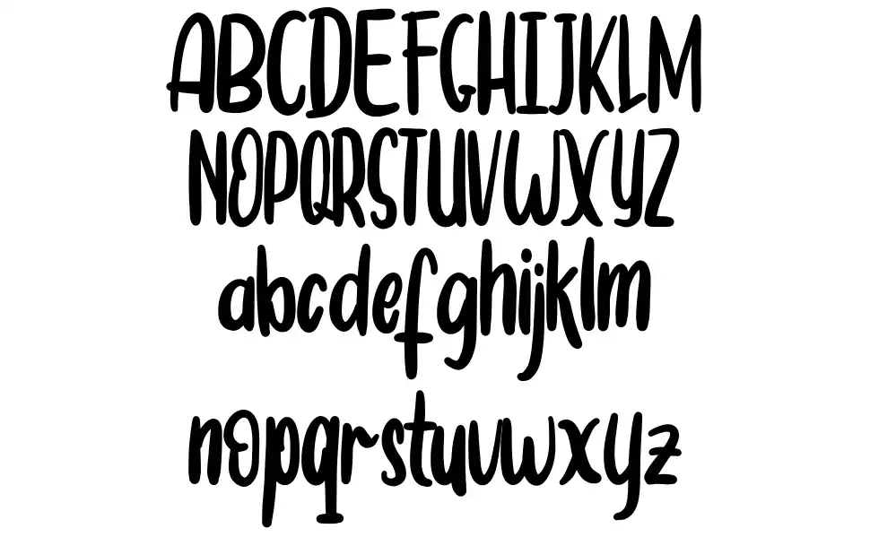 One Heartfont specimens