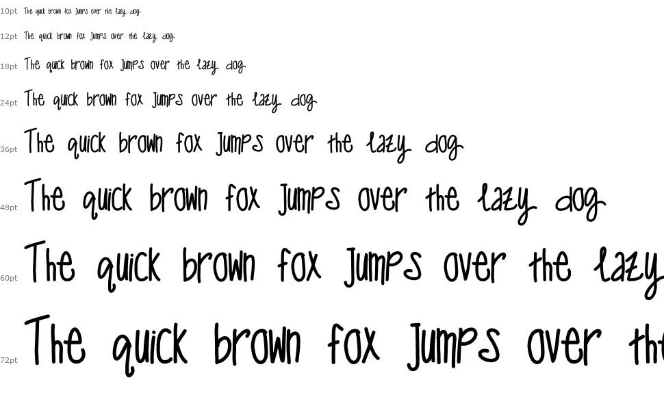 One man wolf pack font Waterfall