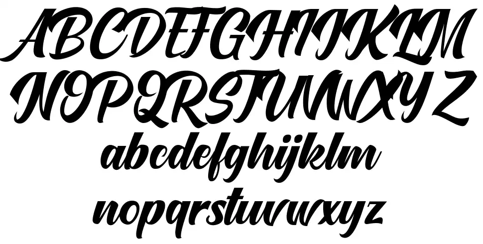Onetime Script Police Par Lettersiro Studio FontRiver
