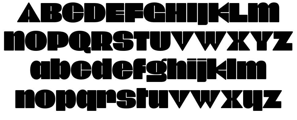 Onick font specimens