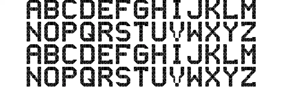 Ooh Bahnfont specimens