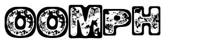 Oomph font